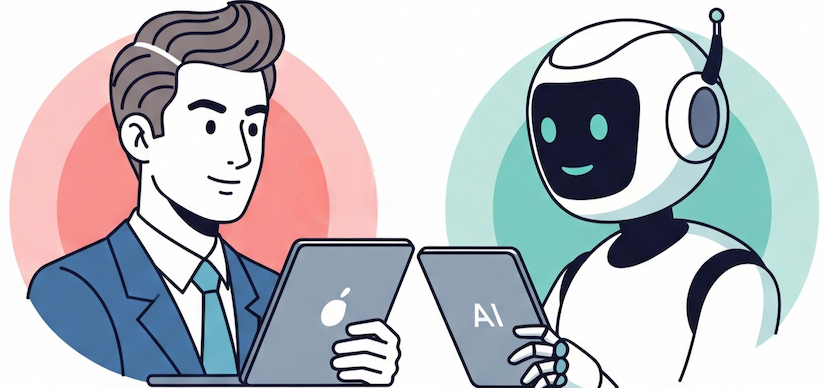 Interface showing AI and human translation services in 100+ languages