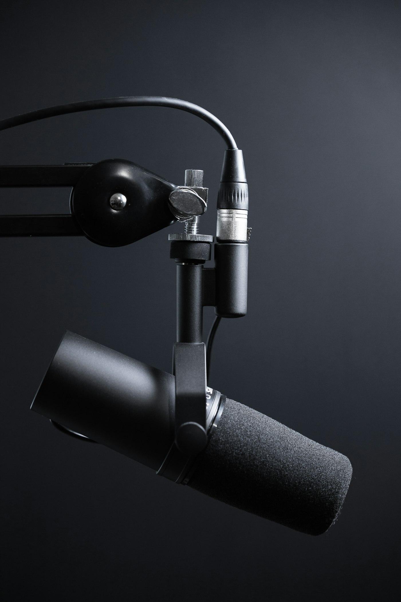Studio broadcast microphone